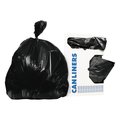 Heritage 30 gal Trash Bags, 30 in x 36 in, Premium, 0.5 mil, Black, 250 PK H6036MK